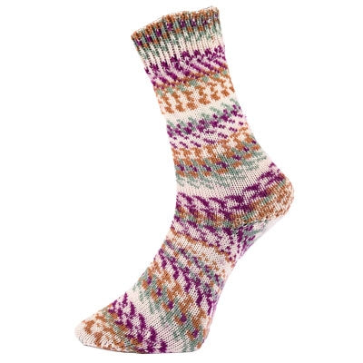 Fjord Socks Multicolor - laine pour chaussettes de Pro Lana