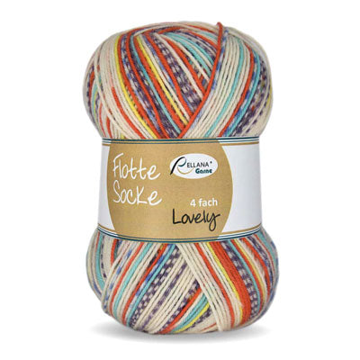 Charger l&#39;image dans la galerie, Flotte Socke Lovely - fil pour chaussettes en coton
