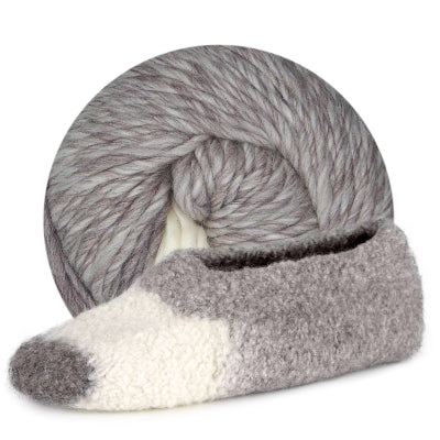 Slipper - laine non traitée de Estelle Yarns